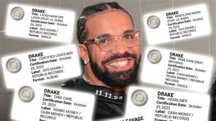 How many copies has Drake sold?