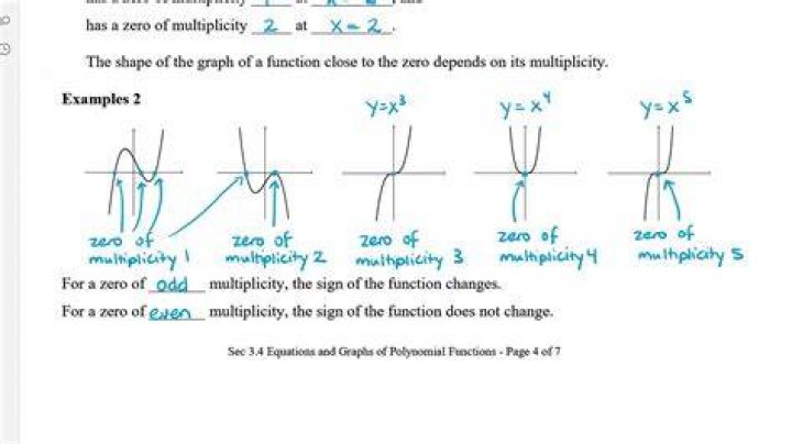 What does multiplicity mean in Precalc?